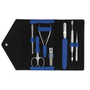 Premium Stainless Steel 5-in-1 Nail Clippers Tweezers Cuticle Pusher 6-Piece Lightweight Comfortable Pedicure Manicure - Product Image 1
