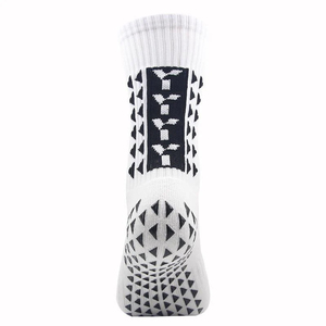 OEM Service Solid Summer Anti Slip Quick Dry Grip <b>Knee</b> <b>High</b> Sports Soccer Football Breathable Custom Men's Socks - Product Image 2