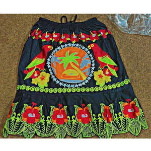 Faldas Polinesias Personalizadas de Alta Calidad, Nuevas Faldas Sólidas de las Islas del Pacífico, Falda Micronesiana Informal con el Mejor Bordado, Faldas para Mujer - Product Image 5