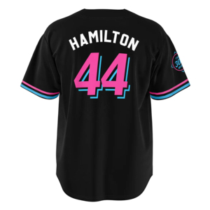 Maillots de baseball personnalisés respirants, anti-humidité, imprimés par transfert thermique, 100 % polyester, uniformes d'équipe, broderie de logo, boutons - Product Image 6