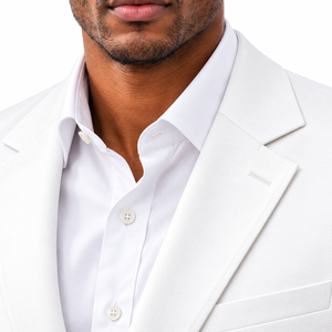 Blazer formel bleu roi pour homme Phi Beta Sigma, avec écusson brodé de la fraternité grecque, veste de costume pour événement universitaire, revers contrastant blanc - Product Image 6