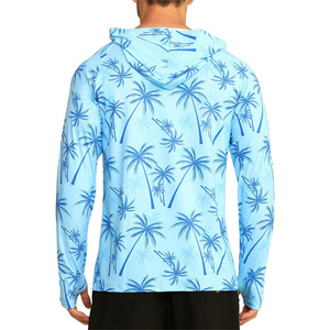 Chemises de pêche à capuche avec impression personnalisée, vêtements de sport d'extérieur à manches longues, fabricant pakistanais, fournisseur OEM - Product Image 2