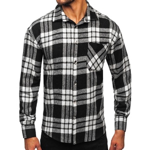 Chemise de course en flanelle à col montant pour hommes et femmes Moto à grande vitesse CE Niveau 2 Doublure blindée pour les cyclistes de printemps 100% coton - Product Image 5