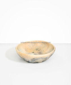 Cuenco de resina negro personalizado hecho a mano, mesa de resina multiusos, cuenco decorativo, utensilios de cocina para el hogar, platos para servir - Product Image 3