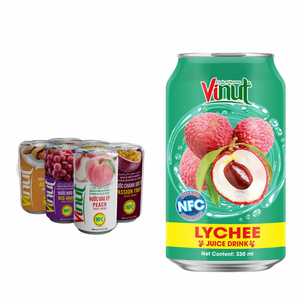 เครื่องดื่มน้ำลิ้นจี่ปราศจากน้ำตาล330มล. สินค้าตราโรงงานผลิตจากเวียดนาม - Product Image 1