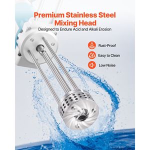 Omogeneizzatore da Laboratorio ad Alta Velocità 500 W, 200-11000 RPM, Miscelatore da Laboratorio ad Alto Taglio, Macchina per Emulsionamento - Product Image 3