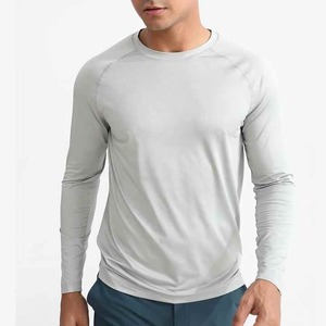 T-shirt à manches longues pour homme, respirant, séchage rapide, UPF 50+, 100% polyester, protection solaire UV pour la pêche, la randonnée, les sports de plein air - Product Image 2