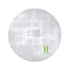 Manteles individuales redondos de nuevo diseño, Mantel Individual de laca segura para alimentos, Mantel Individual festoneado hecho a mano OEM de Vietnam - Product Image 3