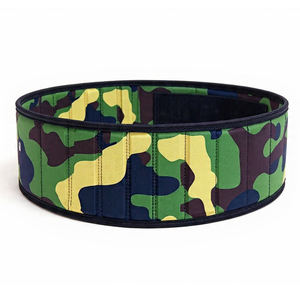 Ceinture de musculation en néoprène souple de haute qualité, robuste, avec support dorsal rembourré, design camouflage antidérapant pour la salle de sport et l'entraînement - Product Image 1