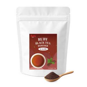 ผงชาดำรูบี้ KEI FU 100 กรัม สำหรับชานมไข่มุกหรือทำขนม - Product Image 1