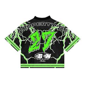 Camiseta Deportiva de Malla para Hombre, Talla Grande, Personalizable, de Secado Rápido, con Diseño en Blanco para Usar en la Playa - Product Image 6