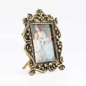Exclusive Living Accent Metal Glass Photo <b>Frame</b> Elegant <b>Picture</b> Display Interior Decor - Product Image 3