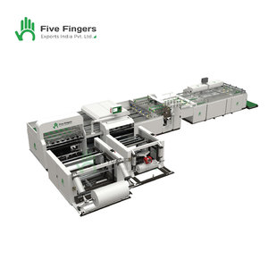 Machine de pose de poly-liner à commande servo avec finition de ourlet - Product Image 1