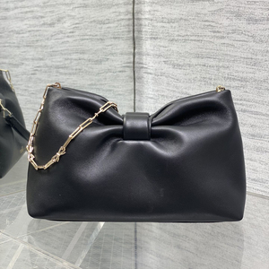 2026 new trend fashion genuine leather shoulder handbag luxury women crossbody messenger hobo <b>bags</b> with chain for ladies - Product Image 1