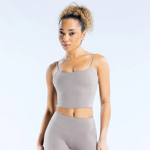 Vêtements de sport Pilates de haute qualité, respirants, pour la gym et le fitness, ensemble de yoga avec hauts et bas à taille haute croisée - Product Image 3