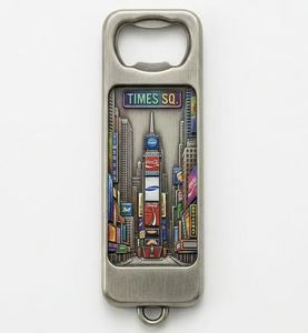 Abridor de Botellas de Cerveza 3D de Barcelona, de Hierro Niquelado con Esmalte Suave, para Recuerdos Turísticos - Product Image 1