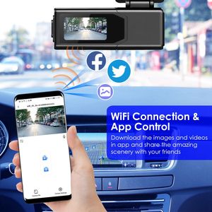 Cámara para Auto 2K HD WiFi con Tarjeta de Almacenamiento de 32G, Pantalla IPS de Gran Angular de 140 Grados, Grabación en Bucle, Visión Nocturna - Product Image 5