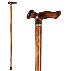Bâtons de marche en bois de couleur unie, personnalisables selon votre propre design, fabriqués au Pakistan, robustes et résistants - Product Image 1