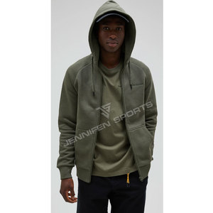 Nouveau sweat à capuche d'hiver personnalisé de haute qualité, surdimensionné, 100% coton, double fermeture éclair, polaire épaisse, respirant, séchage rapide, pour hommes - Product Image 5