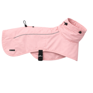 Sea Pink <b>Dog</b> Raincoat Waterproof Hooded Pet <b>Jacket</b> Lightweight Windproof Outdoor Rain Wear For Medium Large <b>Dogs</b> - Product Image 5