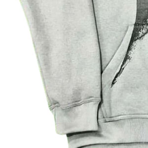 Sudadera con Capucha para Hombre, 100% Algodón, 300 GSM, Gruesa, Lisa, con Impresión de Logotipo Personalizado, Hombros Caídos - Product Image 3