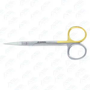Tijeras Quirúrgicas Dentales de Carburo de Tungsteno para Cirugía Oral, 16 cm / 6.5 pulgadas, Curvas y Rectas, con Punta TC - Product Image 3