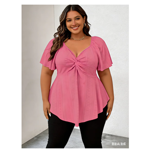 Ropa de Mujer de Tallas Grandes Importada, Elegante, de Alta Calidad, Precio Razonable, al por Mayor, 2025 - Product Image 1