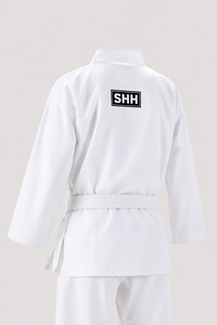Conjunto de Uniforme de Artes Marciales con Cuello en V Premium, Dobok Ligero y Transpirable para Entrenamiento, para Adultos y Niños, Personalizado OEM - Product Image 3