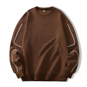 <b>Mens</b> Casual Hoodie Sweatshirt Premium Fleece Pullover <b>Long</b> <b>Sleeve</b> Streetwear Fashion Hooded <b>Top</b> Custom Logo Private Label - Product Image 6