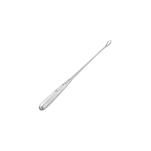 Curette utérine rigide et acérée en acier inoxydable, instrument chirurgical de 300 mm, largeur de 12 mm, réutilisable, non stérile, outil médical - Product Image 5