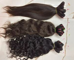Extensions de cheveux naturels indiens doublement étirés, lisses, légères, à bandes adhésives, confortables - Product Image 2