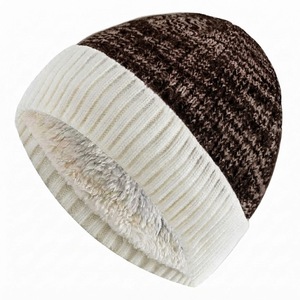 ZEDDISH CLOTHING Gorro de Punto de Lana 100% Premium, Gorro de Invierno Térmico Suave, Gorro Casual de Color Sólido, Cálido para Invierno, para Hombre Adulto - Product Image 5