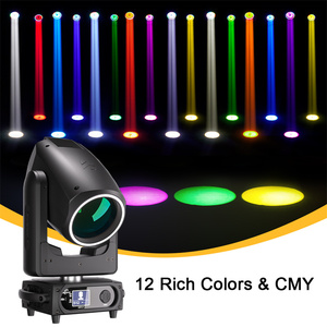 ไฟหัวเคลื่อนที่ SHEHDS 320W 14R CMY Beam DMX512 24CH 27CH 8 ปริซึม 48 ปริซึม แสงบีมแคบ สำหรับคอนเสิร์ต ทัวร์ และงานอีเว้นท์ - Product Image 2