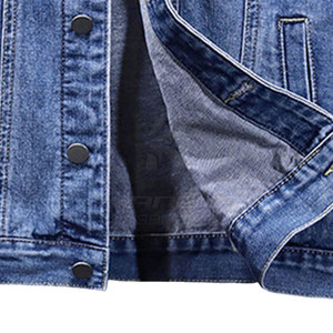 Men <b>Jeans</b> Vest Winter Outer Wear Breathable Classic Casual Fashion with Comfortable Fit and Simple Look - Product Image 4