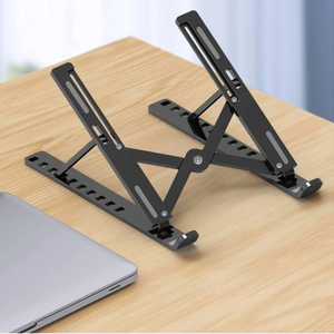 Supporto per Monitor in Legno Regolabile in Altezza, Portatile per Desktop, Laptop e Tablet - Product Image 5