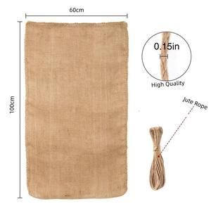 Durable B Twill Jute Carry <b>Bag</b> Eco Friendly Natural Fiber Reusable Shopping Tote <b>Bag</b> - Product Image 6
