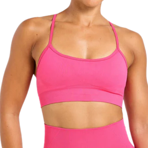 Soutien-gorge de sport pour femme, confortable et extensible, idéal pour le yoga, le pilates, la course à pied et la gym, avec un design ajusté. - Product Image 1
