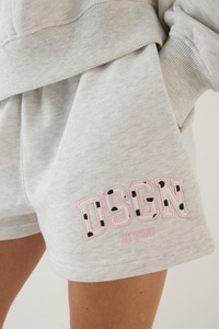 OEM Custom Womens Hoodie <b>Shorts</b> Set Polyester Cotton Casual Style DTF Personalized Print <b>Lounge</b> Outfit Matching Two Piece Set - Product Image 5