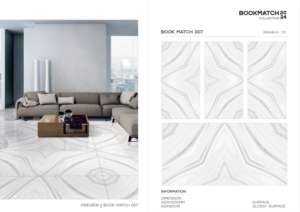 กระเบื้องพอร์ซเลนขนาดใหญ่แบบมันเงา 600x1200 ซม. คุณภาพพรีเมียม ผิวขัดเงา สำหรับตกแต่งผนังและพื้นภายในและภายนอกอาคารทันสมัย - Product Image 3