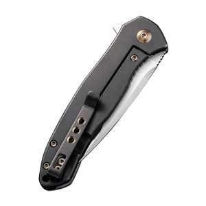 Couteaux pliants à manche métallique avec bords lisses pour un usage quotidien et un rangement pratique, fournitures pour magasins de détail - Product Image 5