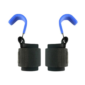 Custom Neoprene Padded Breathable Unisex Adjustable Wrist Support for Weightlifting Powerlifting Gym Training Heavy Duty Hooks - Product Image 6