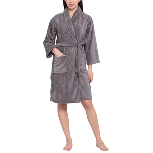New Arrivals Women's Satin Thermal <b>Bath</b> Robes Printed Design V-neck Drawstring Closure 100% Polyester Spring Summer Autumn - Product Image 1
