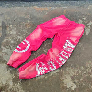 Ensemble de survêtement 2 pièces personnalisé pour femme, comprenant un sweat à capuche court zippé effet usé et un pantalon évasé à effet empilé, modèle vierge, pour fabricants - Product Image 4