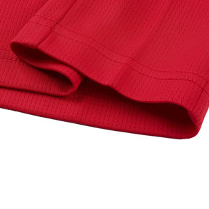 Seragam Basket Berkualitas Tinggi Nyaman Setelan Seragam Basket Lengan Pendek Desain Terbaik Warna Merah Seragam Basket - Product Image 6