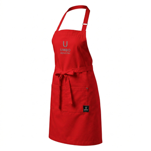 Tabliers pour femmes en mélange de coton de qualité supérieure, tissu doux et respirant, ajustement confortable, tablier couvrant entièrement la taille pour la cuisine - Product Image 3