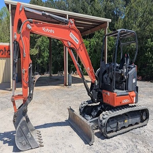 รถขุดขนาดเล็ก Kubota U55-5 ขายดี คุณภาพพรีเมียม แบบ Zero Tail Swing พร้อมราคาโรงงานขายส่ง - Product Image 5