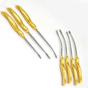 Juego de Instrumentos Quirúrgicos Ortopédicos Profesionales de Acero para Lifting Facial y de Cejas, Disector Periostal y Elevador, 7 Piezas - Product Image 4