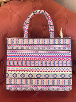 Handgefertigte Mehrfarbige Einfarbige Gewebte Vintage-Tragetasche Strukturierte Textil-Handtasche mit Obergriff Schultertasche Sommer Herbst