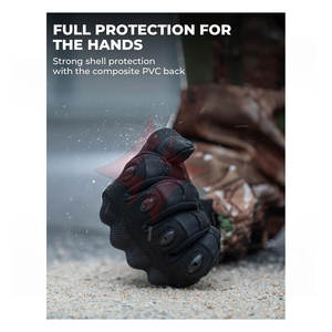 Guantes de Carreras, Guantes Deportivos para Motociclismo, Compatibles con Pantalla Táctil, Guantes de Motocicleta de Cuero Protector para Exteriores - Product Image 2