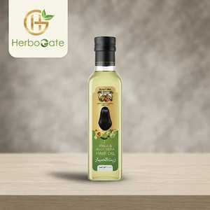 Aceite Capilar Herbal de AMLA y ALOE VERA, Fórmula Nutritiva para el Cuidado del Cabello, Textura Ligera, Aceite para Masaje del Cuero Cabelludo, Cuidado Diario del Cabello, OEM - Product Image 1